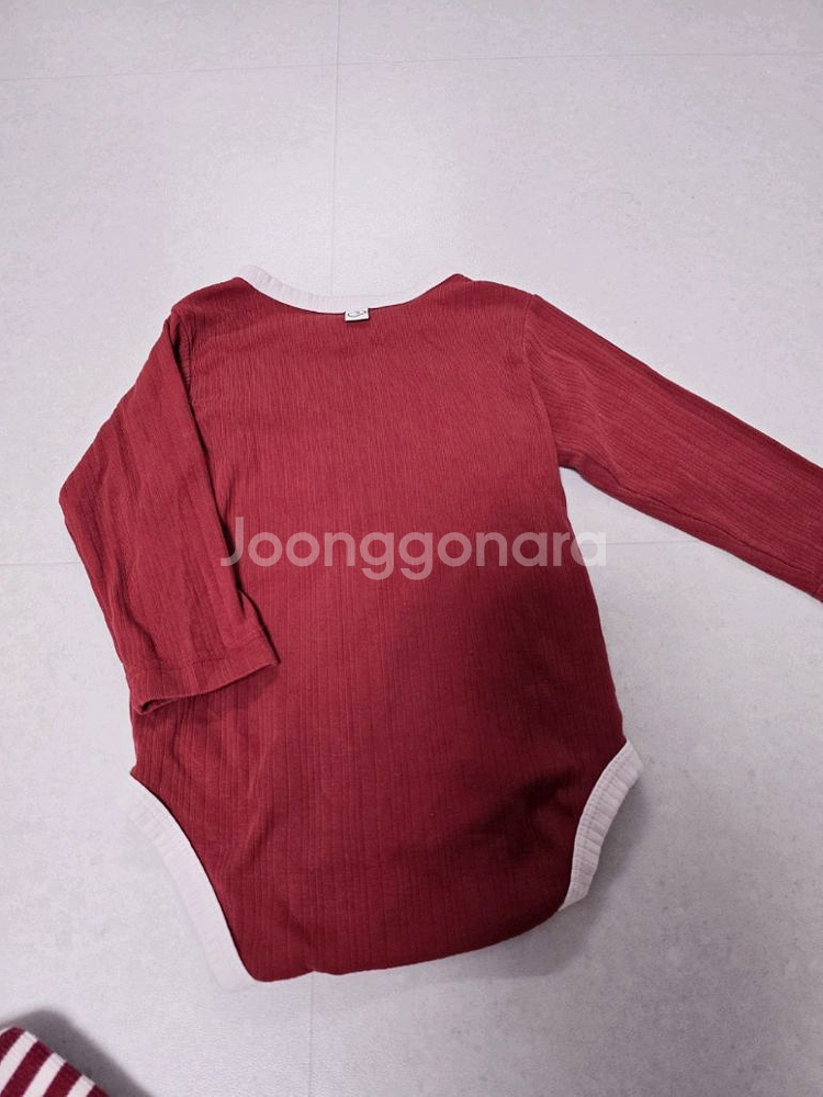 리미떼두두 수피마 실내복 내의 바디수트+모자+바지--4