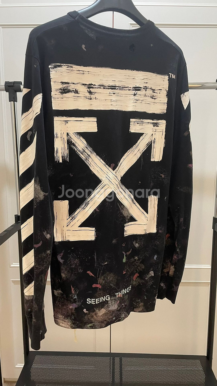 OFF-WHITE 오프화이트 갤럭시 롱슬리브 XL--0