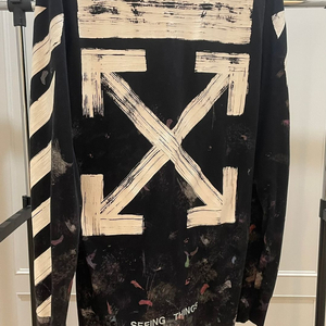 OFF-WHITE 오프화이트 갤럭시 롱슬리브 XL