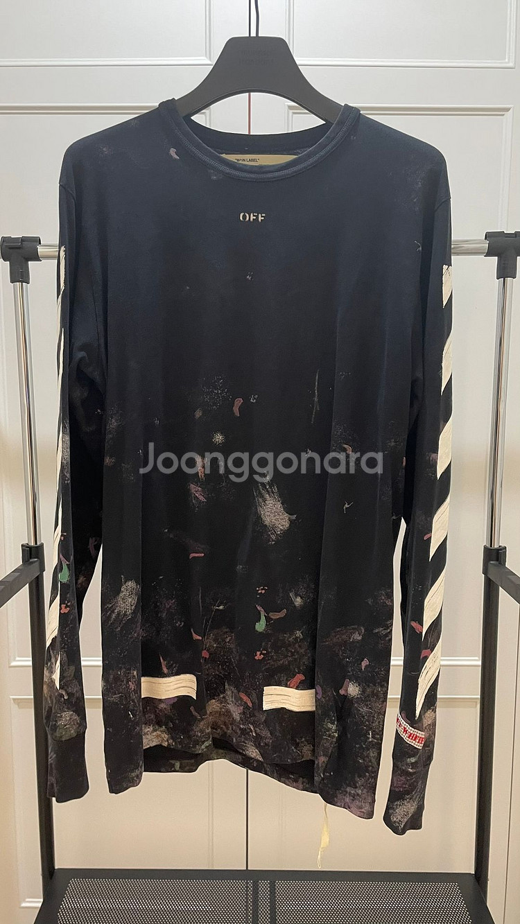 OFF-WHITE 오프화이트 갤럭시 롱슬리브 XL--4