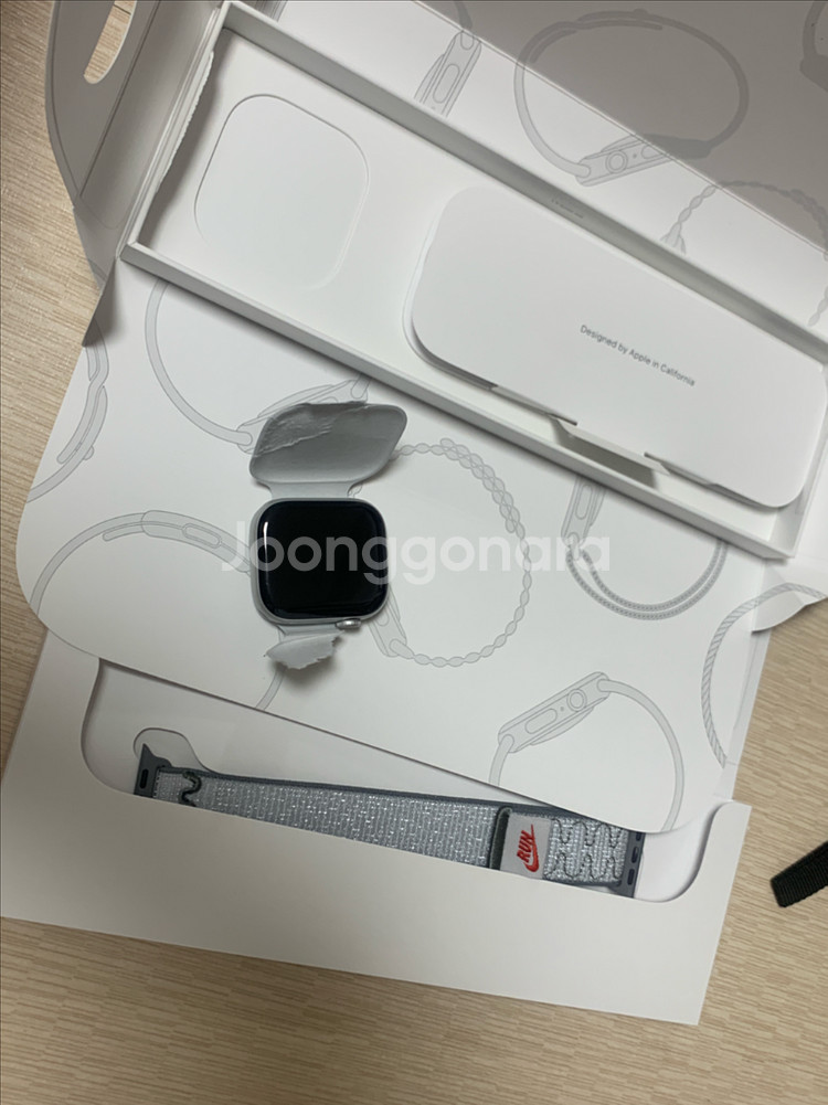 애플워치11 실버 42mm GPS 새상품--0
