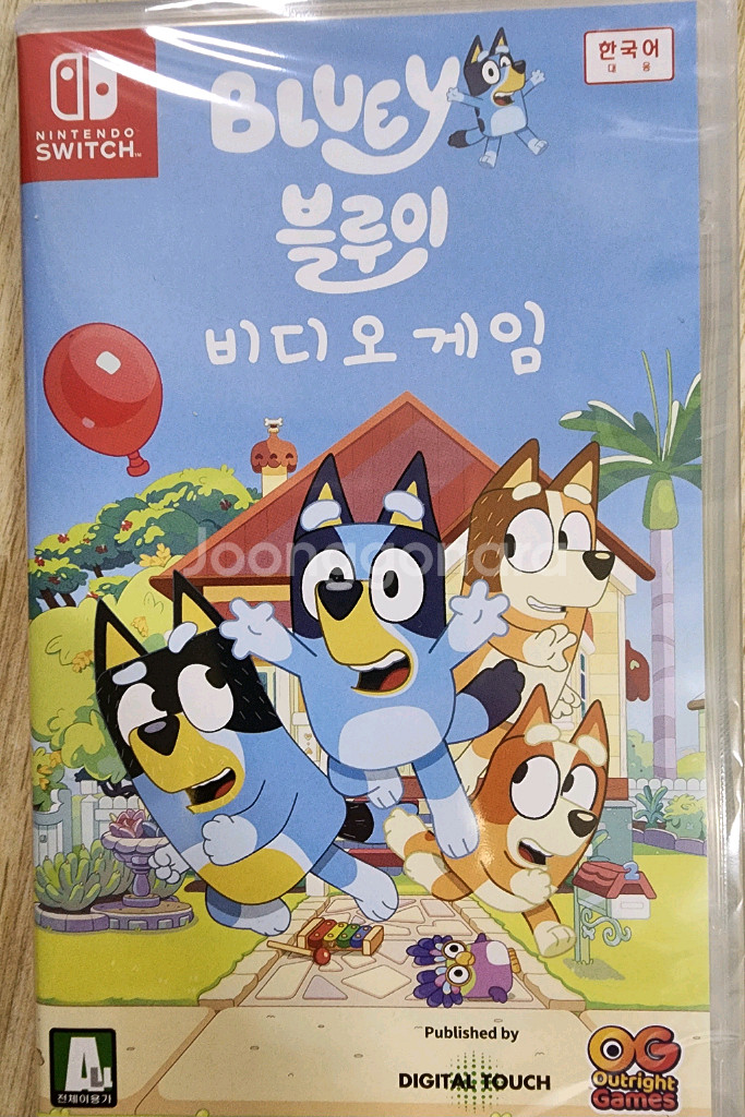 미개봉) 스위치 블루이 비디오게임 새상품--0
