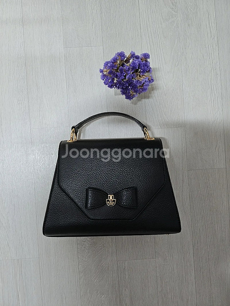 세인트스코트 토트백 #크로스백 #가죽가방 #블랙색상--3