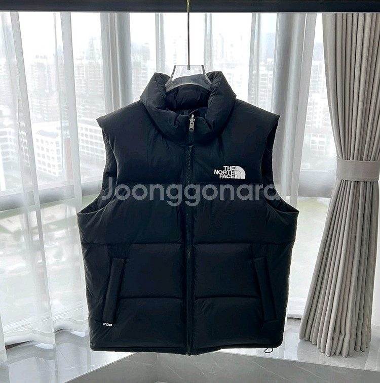 노스페이스 패딩조끼--0