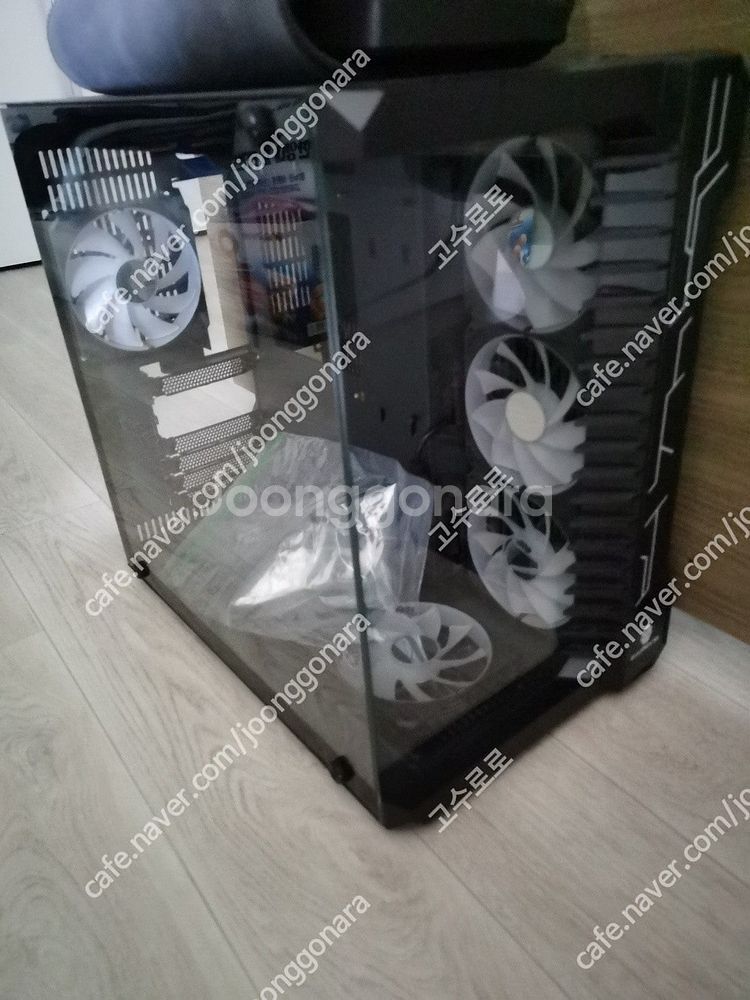 GAMEKM PC ATX 어항 PC 케이스--0