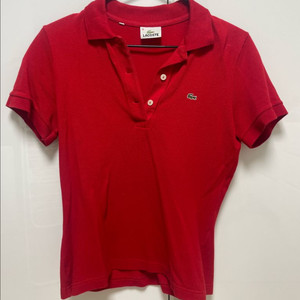 Lacoste 라코스테 여성용 폴로티 (90) 레드