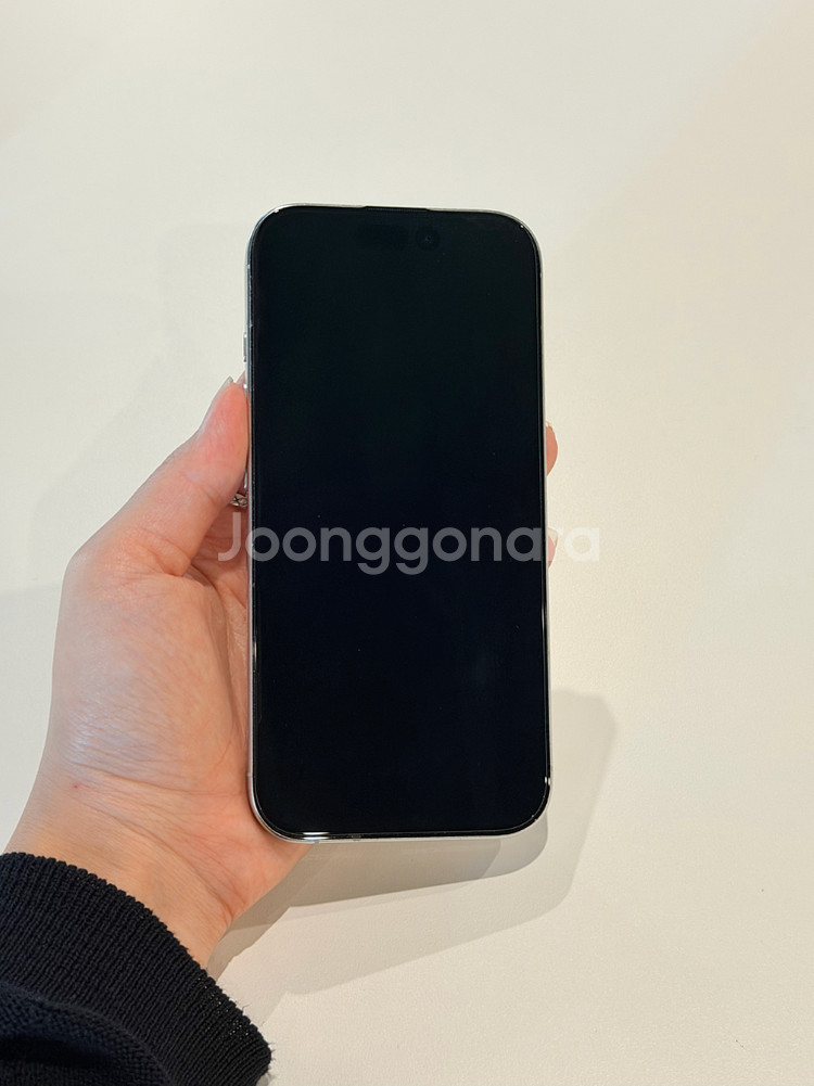 256gb 아이폰 무소음 화이트 티타늄 A급--2