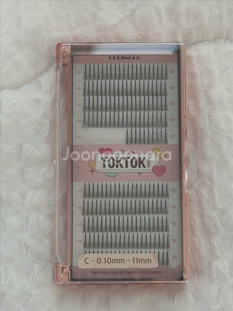 코링코 톡톡하라 속눈썹 필터블랙 10mm-11mm(19--3