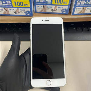 아이폰6S플러스 64G 실버 S급!