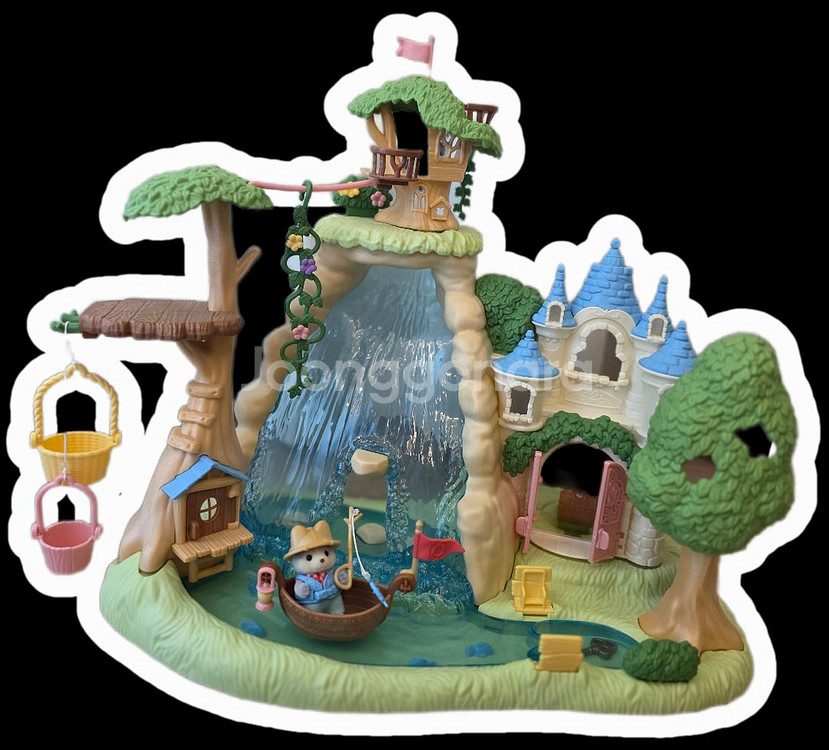 실바니안패밀리 비밀 숲속의 폭포 탐험 피규어세트5761--9