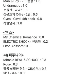 동방신기 엑소 슈퍼주니어 구동방 팬북 팬픽 소장본 유수