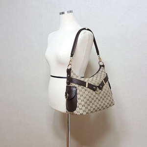 정품)팔레트(PALETTE) 중형 로고 자가드 숄더백