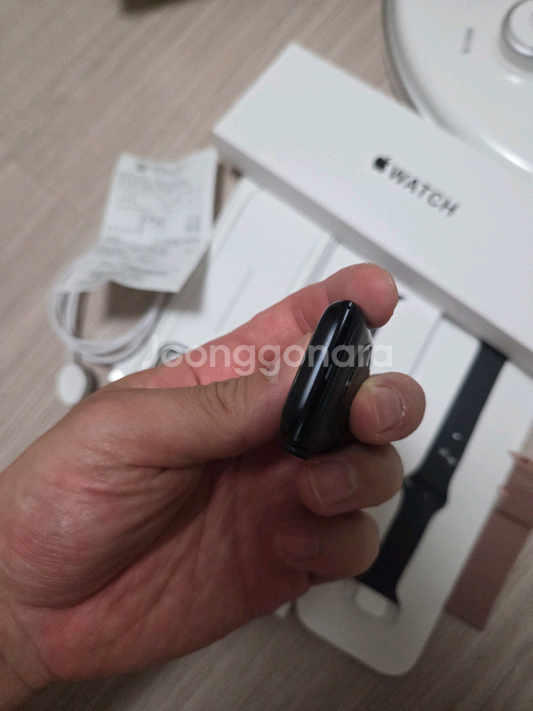 애플워치se3 미드나이트 44mm gps 새상품급--4