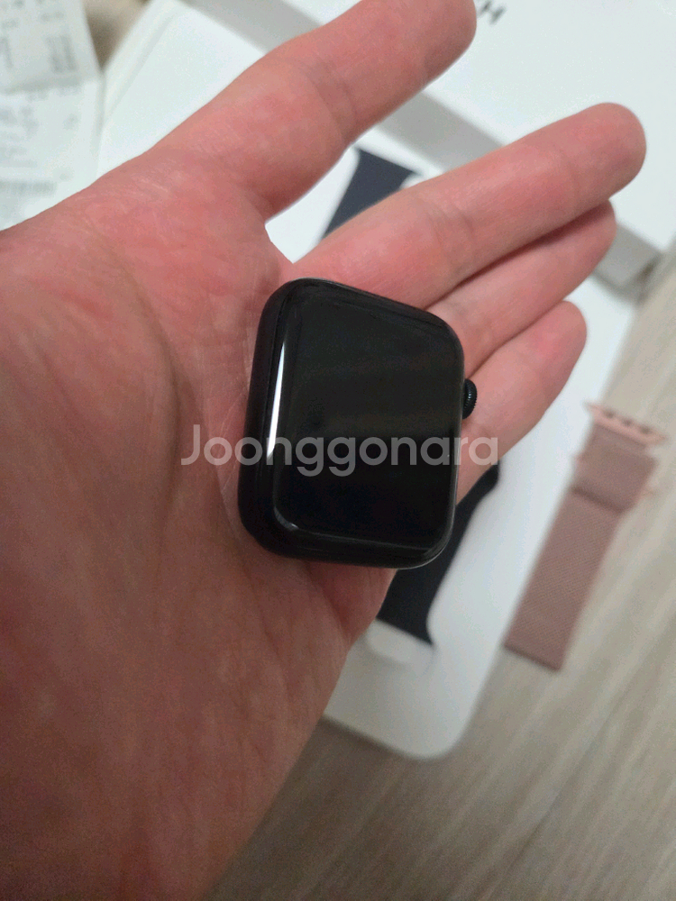 애플워치se3 미드나이트 44mm gps 새상품급--1