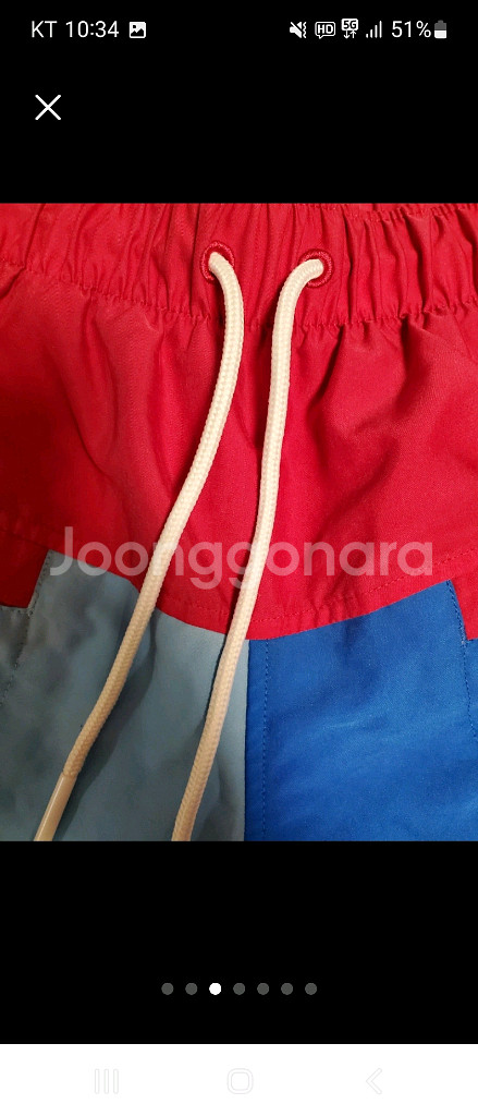 아디다스 스윔 쇼츠 반바지 사이즈L사이즈는 100이고,--2