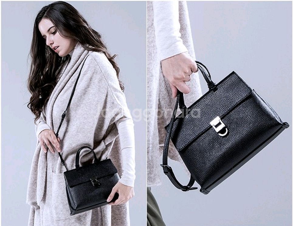 정품)이카트리나 뉴욕 프랭클린 쁘띠 토트 크로스백--0