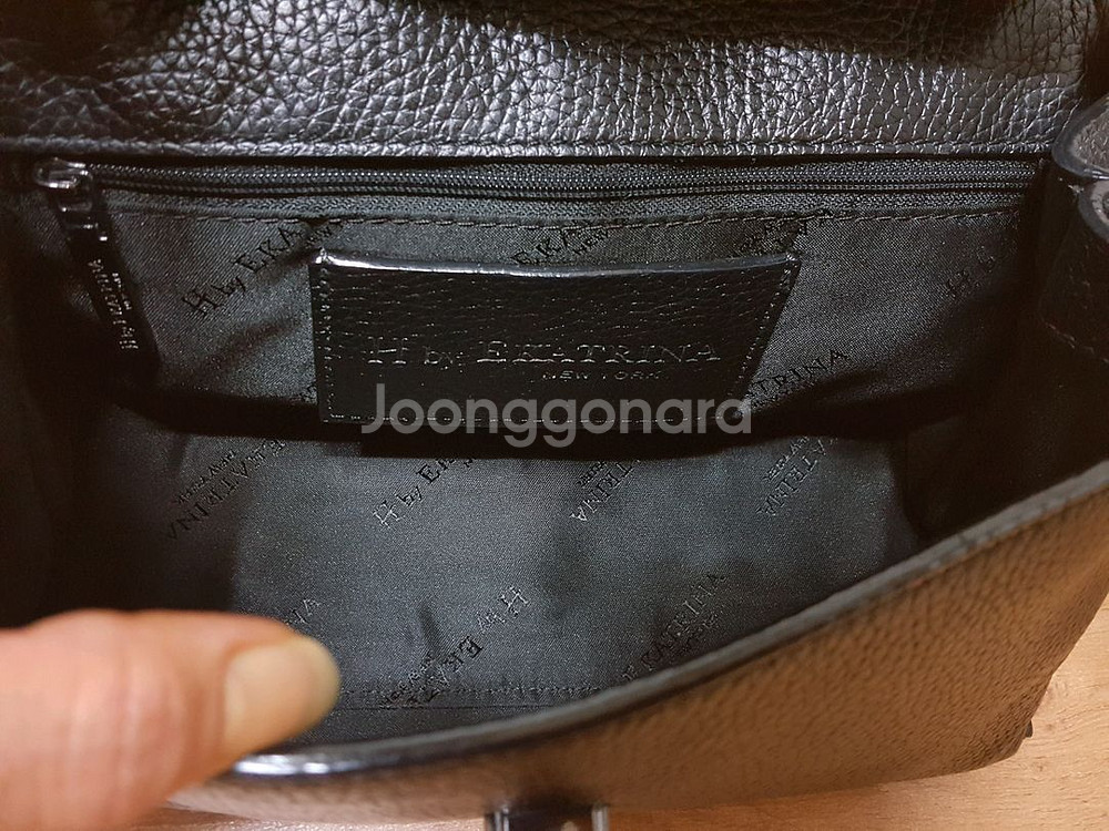 정품)이카트리나 뉴욕 프랭클린 쁘띠 토트 크로스백--2