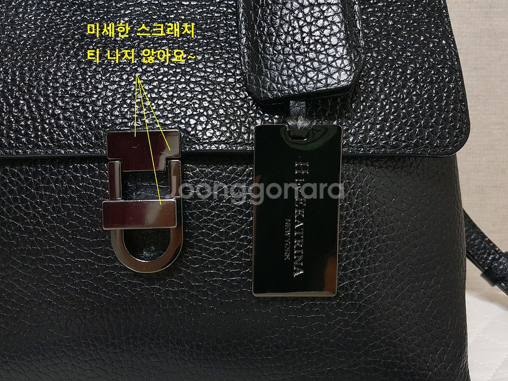 정품)이카트리나 뉴욕 프랭클린 쁘띠 토트 크로스백--4