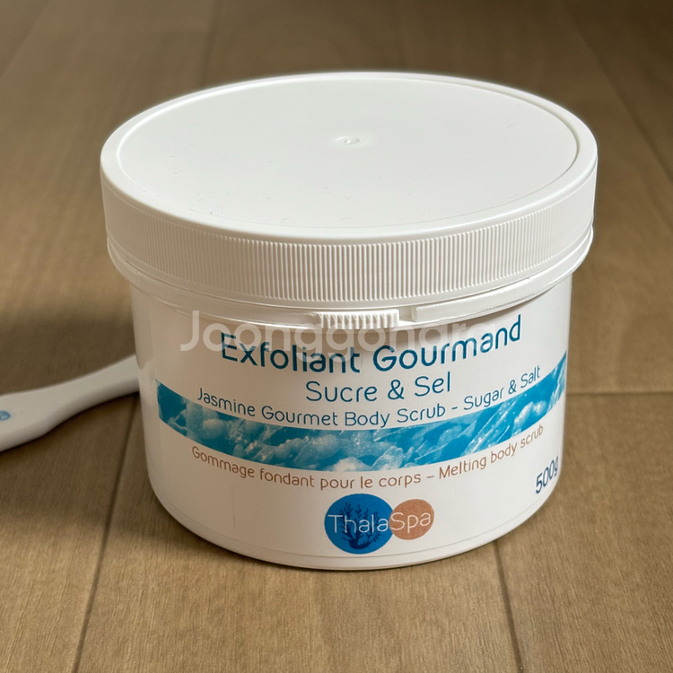 딸라스파 자스민 슈가&솔트 바디 스크럽 500g--1