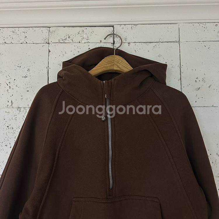 우먼S 룰루레몬 스쿠바 크롭 후드--1