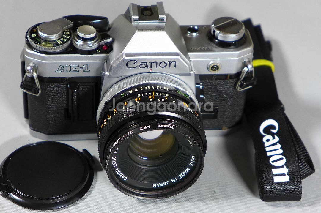 Canon AE-1 FD 50mm 1.8 Lens필름카--0