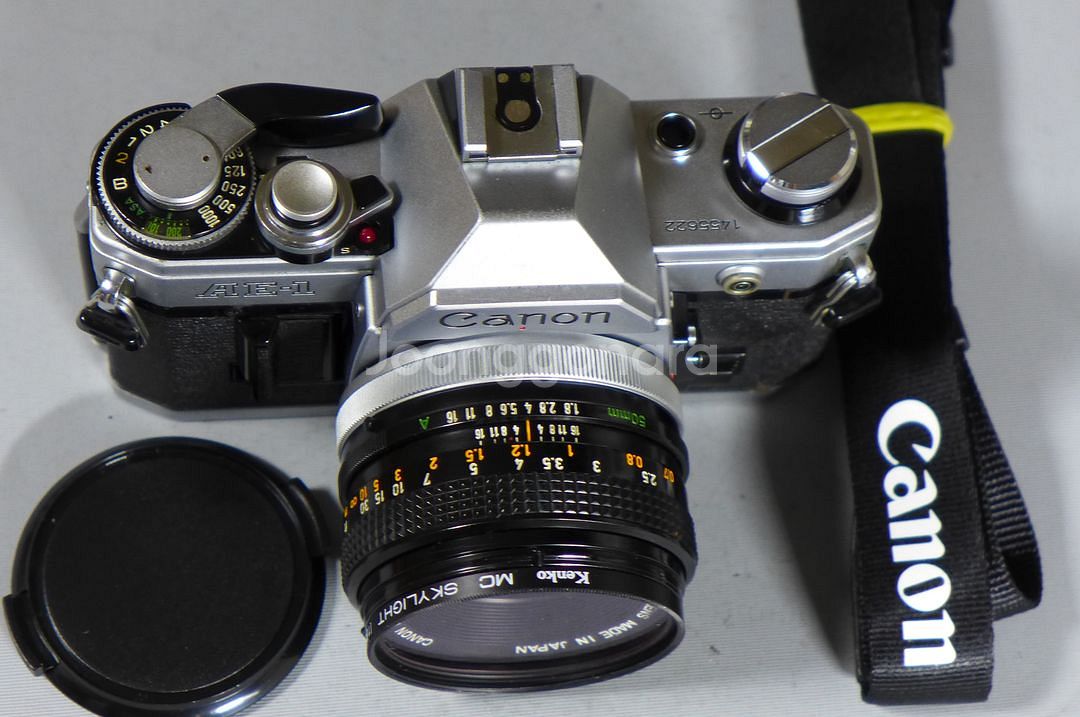 Canon AE-1 FD 50mm 1.8 Lens필름카--1
