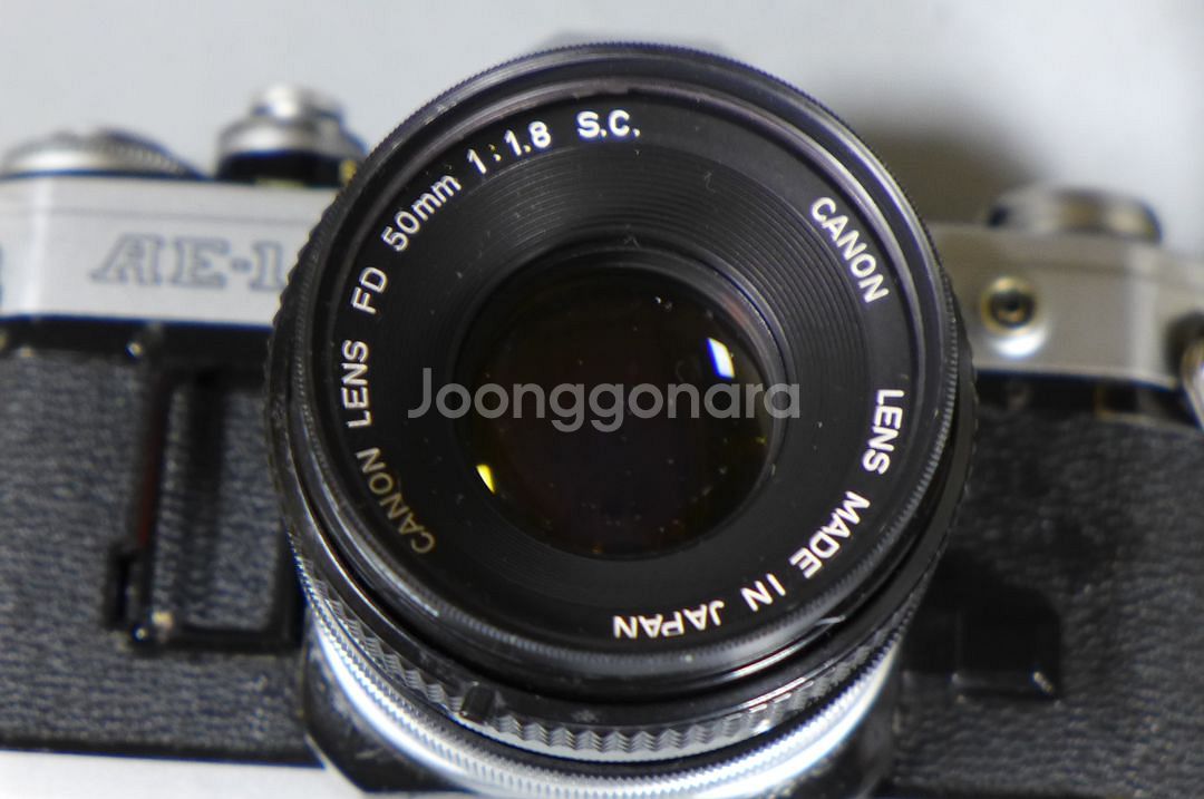 Canon AE-1 FD 50mm 1.8 Lens필름카--3
