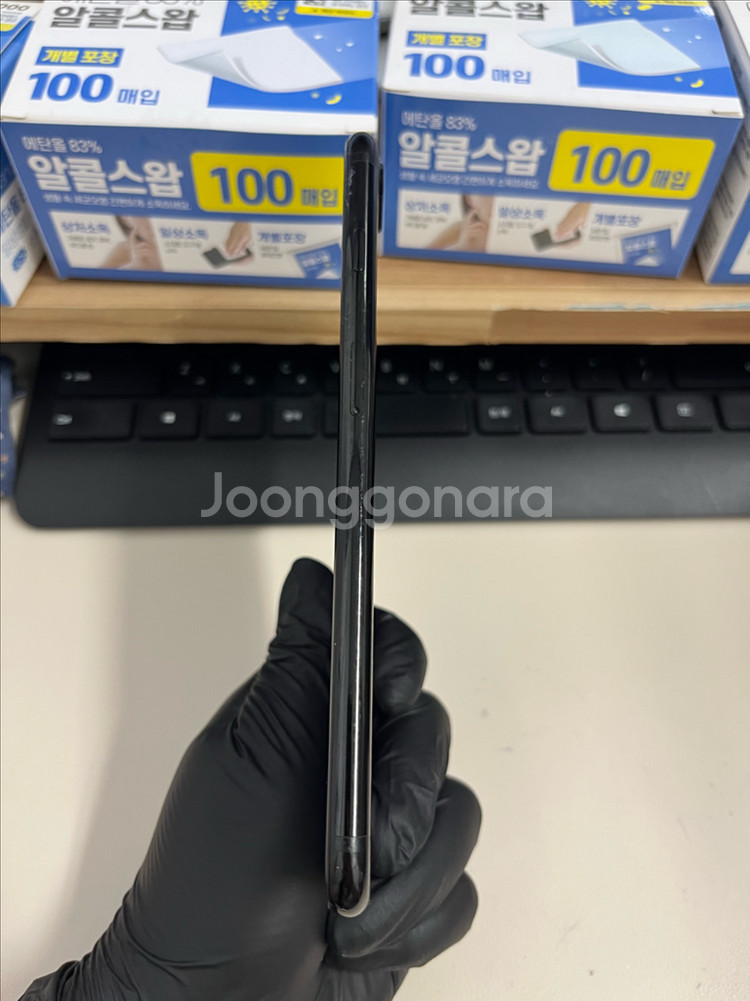 아이폰7플러스 128G 제트블랙 A급!--4