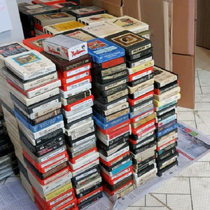 미국산 8트랙 테이프 소량,대랑