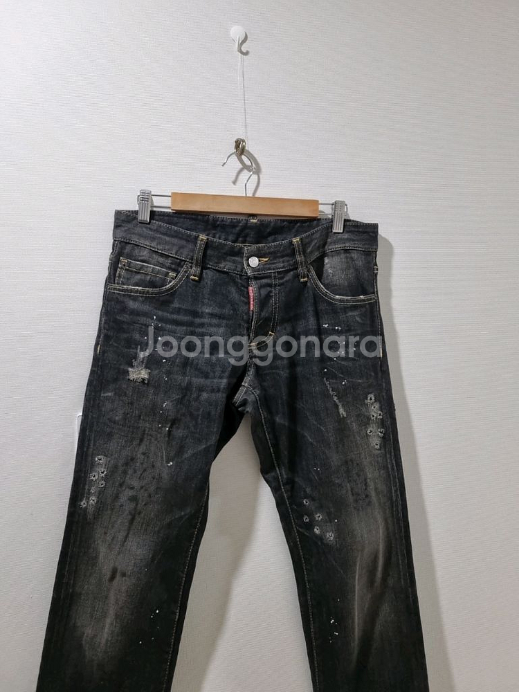 디스퀘어드2 블랙진 청바지 국내정품--1
