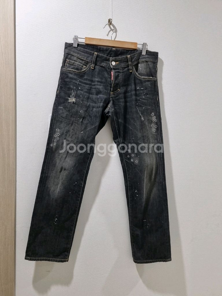 디스퀘어드2 블랙진 청바지 국내정품--0