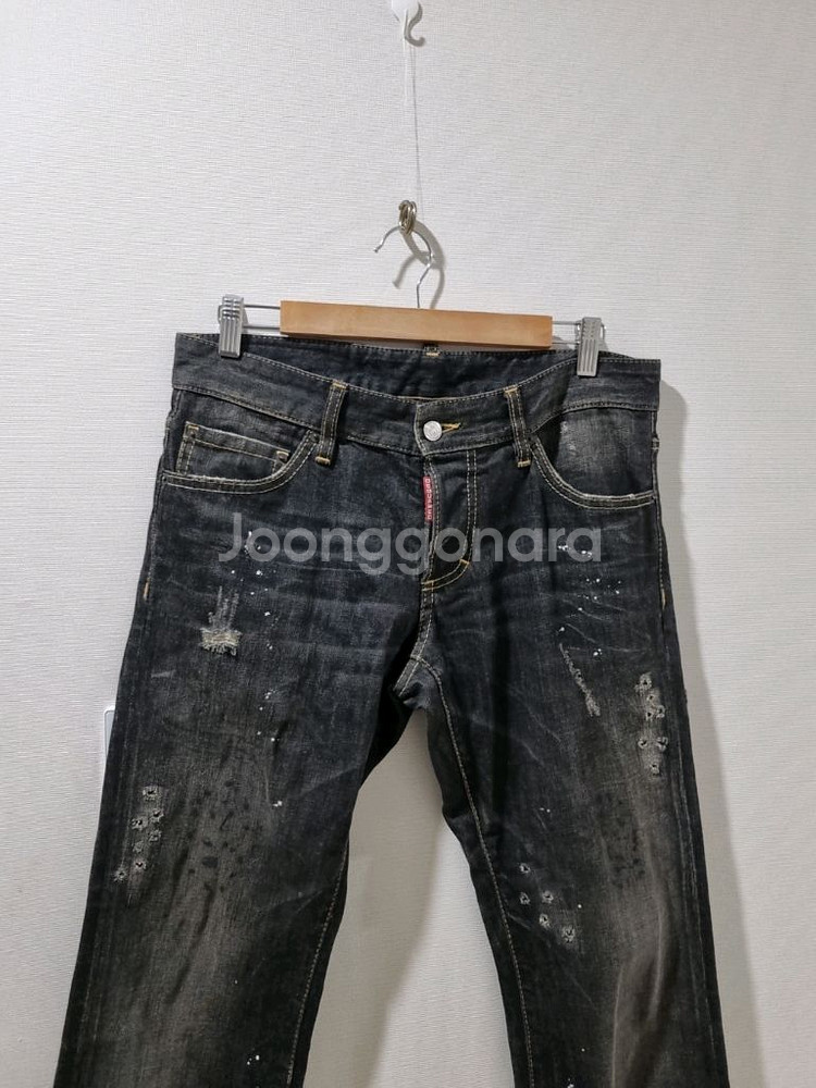 디스퀘어드2 블랙진 청바지 국내정품--3