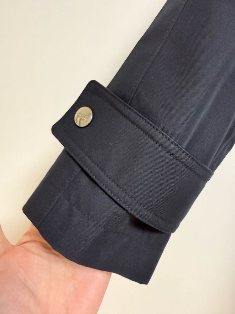 보브 니트 카라 자켓 블랙 55(1회 착용)--2