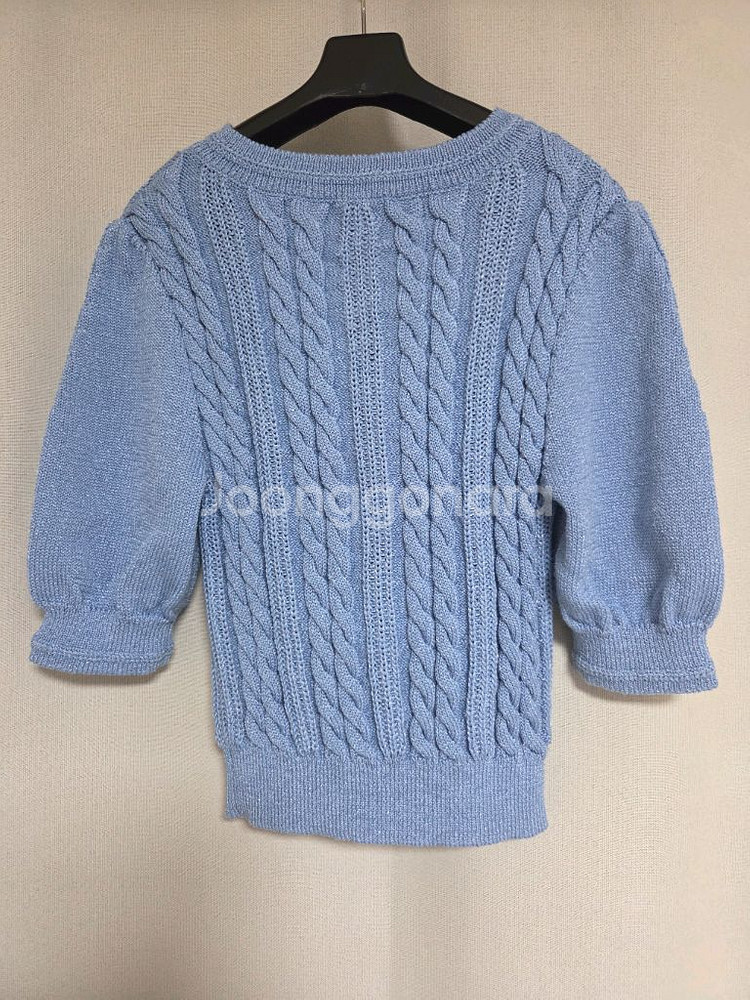 랑방 케이블 니트 (타임,마인,더캐시미어)--7