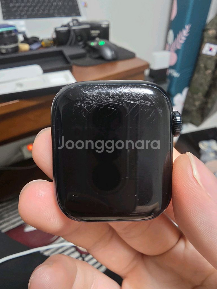 애플워치 7 나이키 41mm 초전투형 10만원에 팝니다--3