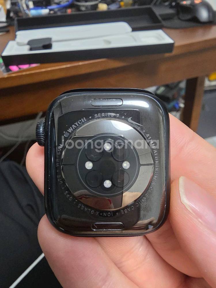 애플워치 7 나이키 41mm 초전투형 10만원에 팝니다--4