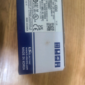 LS PLC 아날로그 입력카드 XBF-AD04A