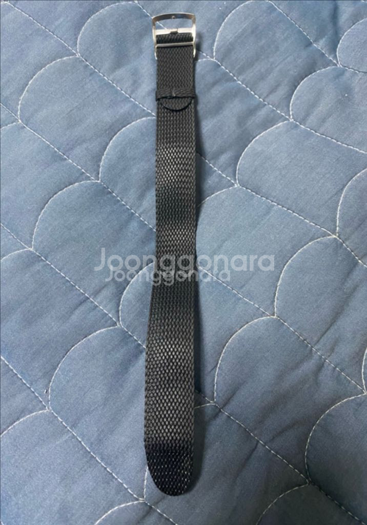 율리트 크리스털 페를론 스트랩 블랙 20mm--2