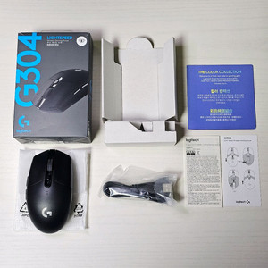 로지텍 G304 블랙 무선 마우스