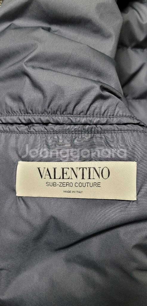 발렌티노 카모플라쥬 후드 패딩점퍼--2