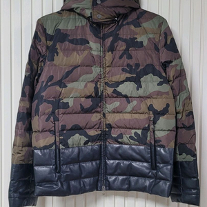 발렌티노 카모플라쥬 후드 패딩점퍼