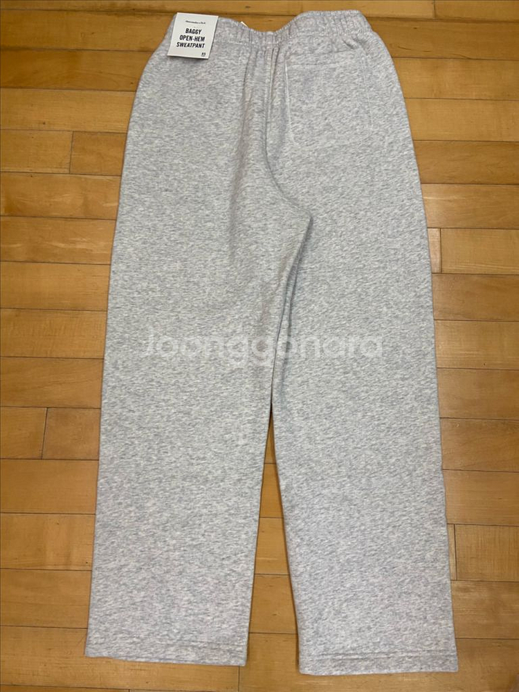 아베크롬비 베기 오픈햄 스웻팬츠 XS 새상품--1