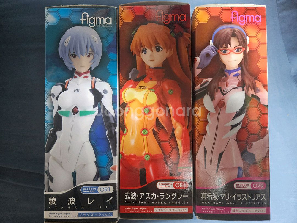 피그마 figma 에반게리온 3종 레이 아스카 마리--0