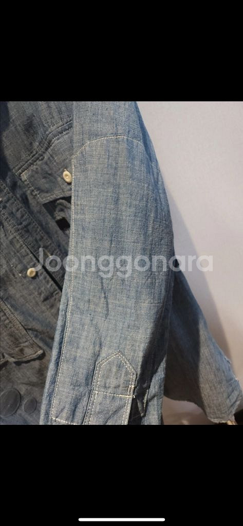 G-Star RAW 정품 데님 셔츠 L--3