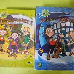 뱀파이어모나 영어 DVD 1~2집 미개봉새것