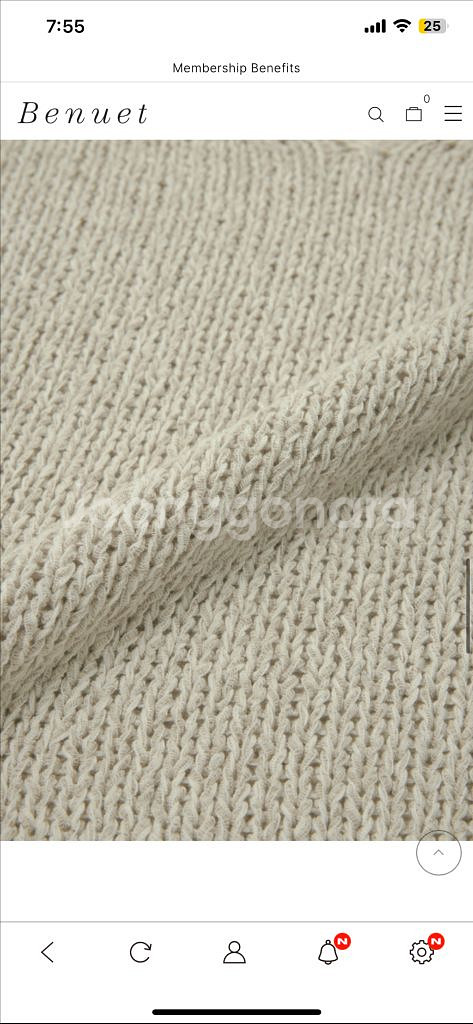 Benuet 베뉴엣 베티 니트 (새상품)--8