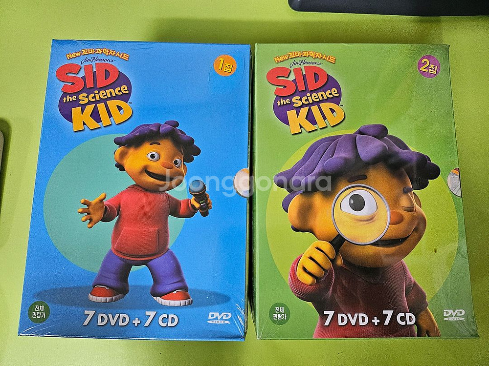 꼬마과학자 시드 영어DVD 잠수네4단계--0