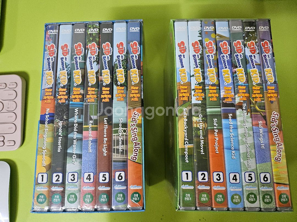 꼬마과학자 시드 영어DVD 잠수네4단계--3