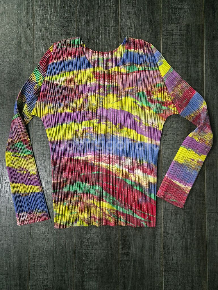 이세이 미야케 플리츠 플리즈 탑--0