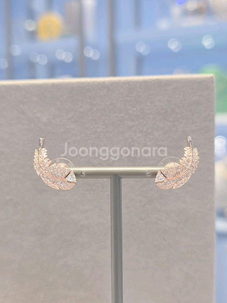 (새상품) 스와로브스키 귀걸이--1